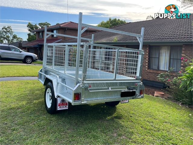 7 X 4 Premium Single Axle Hot-Dip Galvanised Tilting Box Trailer 750kg ATM