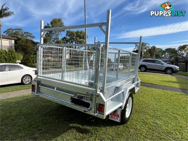 7 X 4 Premium Single Axle Hot-Dip Galvanised Tilting Box Trailer 750kg ATM