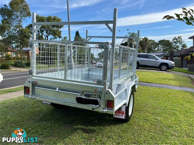 7 X 4 Premium Single Axle Hot-Dip Galvanised Tilting Box Trailer 750kg ATM