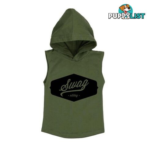 Swag All Day Sleeveless Hoodie