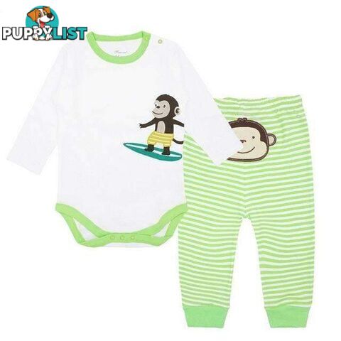 Monkey Romper Set