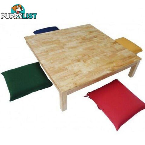 Square Low table and 4 cushions