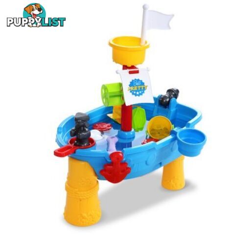 Outdoor Table Pirate Ship Childrens Sandpit