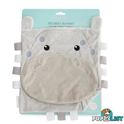 Zoo Animals Security Blanket - Hippo