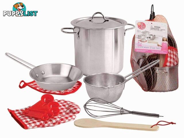 Stainless Steel Cooking Play Set