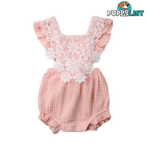 Pastel Lace Rompers