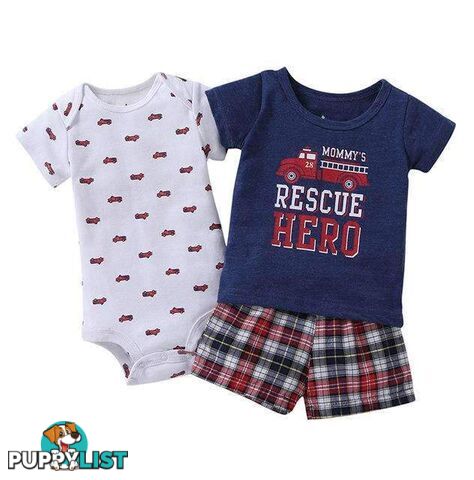 Rescue Hero Romper & 2pc Set