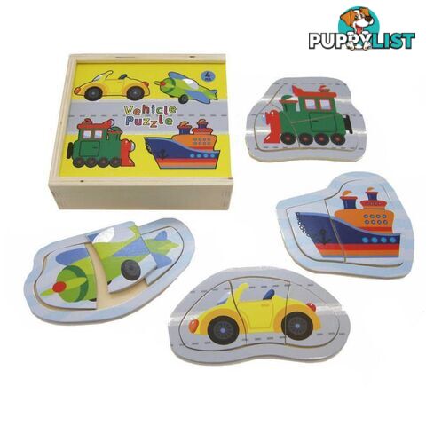 TRANSPORT PUZZLE BOX 4 IN 1