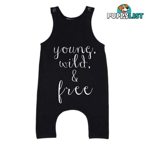 Young Wild & Free Slouch Rompers