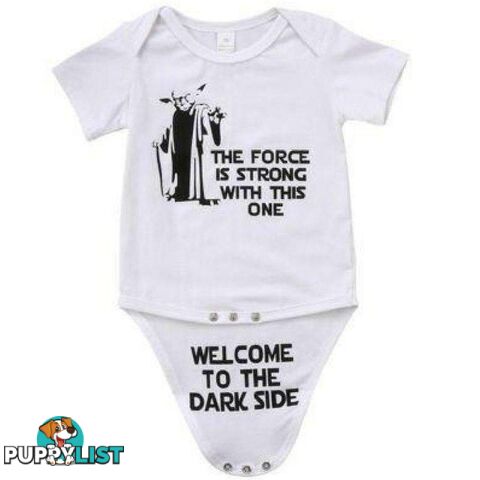 THE FORCE IS STRONG Romper