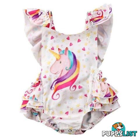 Unicorn Hearts Romper