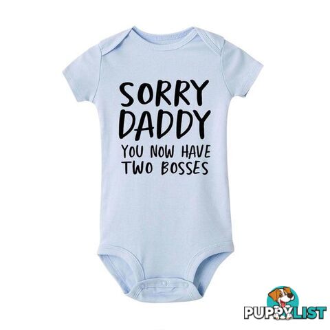 Sorry Daddy Romper