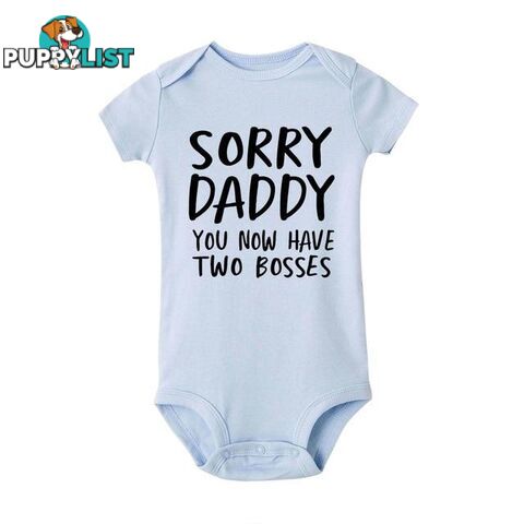 Sorry Daddy Romper