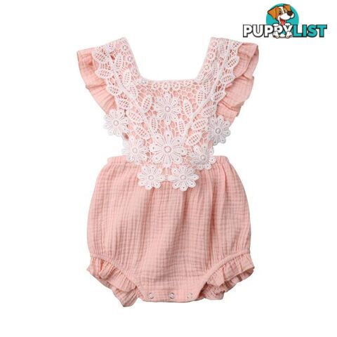 Pastel Lace Rompers