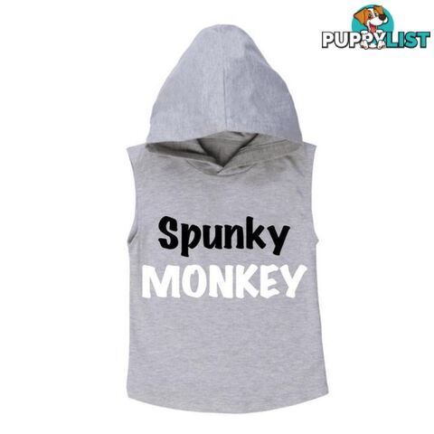 Spunky Monkey Sleeveless Hoodie