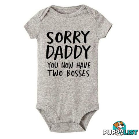 Sorry Daddy Romper