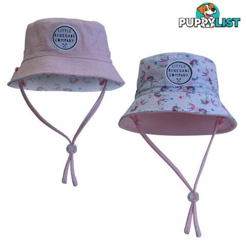 SPARKLES UNICORN REVERSIBLE BUCKET HAT