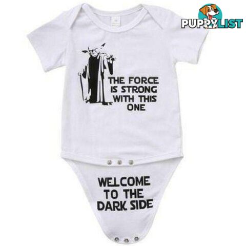 THE FORCE IS STRONG Romper