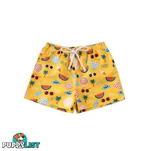 Pattern Swim Shorts