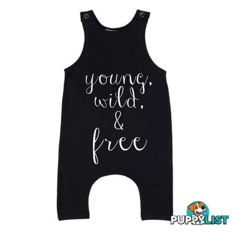 Young Wild & Free Slouch Rompers