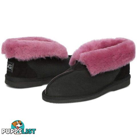 Women's Ugg Slippers - Black Cherry