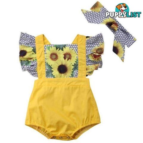 Sunflower Romper