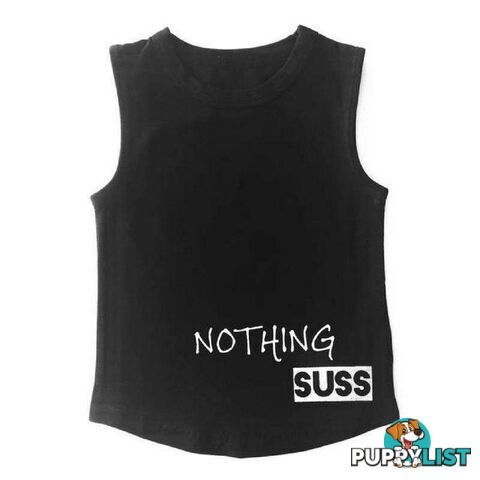 NOTHING SUSS TANK BLACK