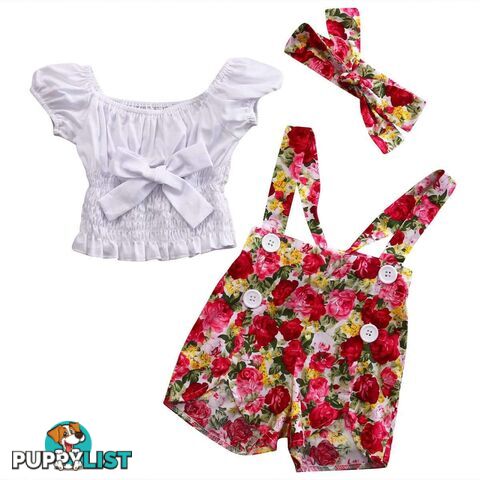 Rose Bloomer Set