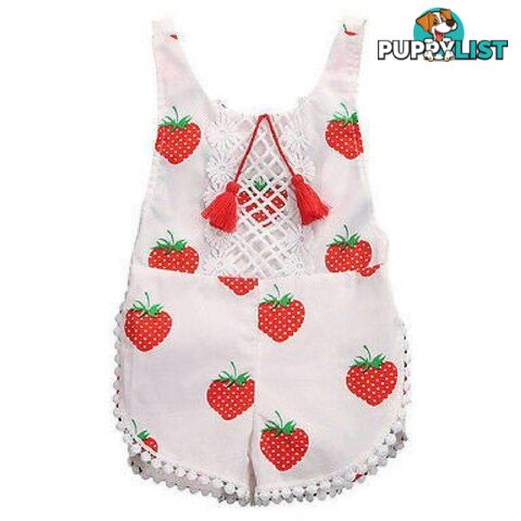 Strawberry Playsuit