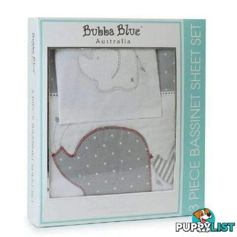 Petit Elephant Bassinet Sheet Set