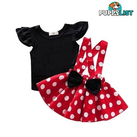 Red Polka Dot Set