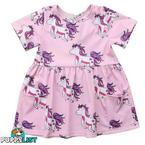 Prancing Unicorns Dress