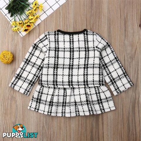 Plaid Skirt Set