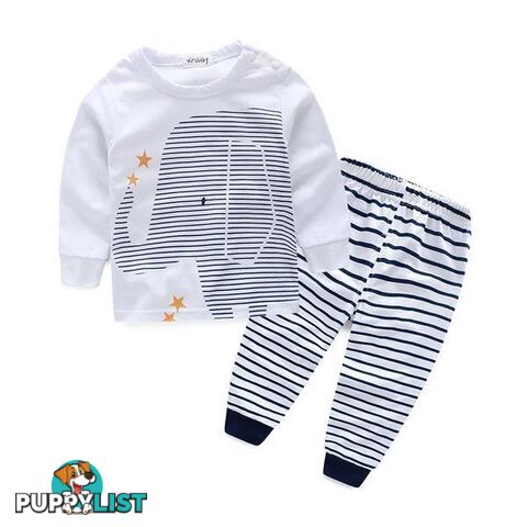 Striped Elephant Set