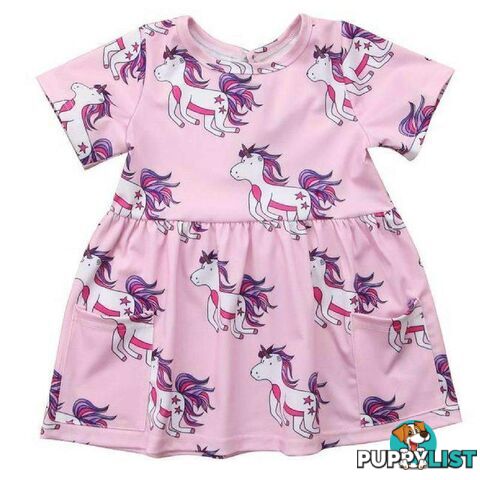 Prancing Unicorns Dress