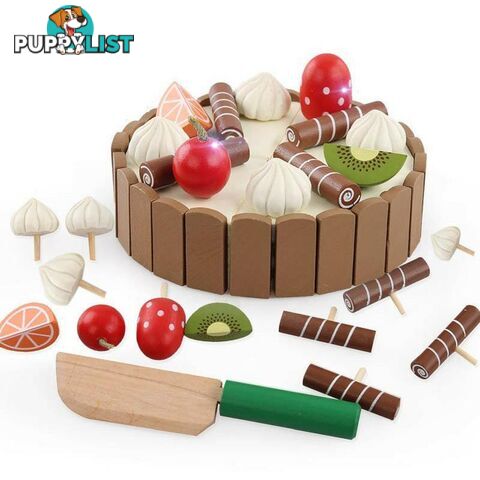 Wooden Toy Cake