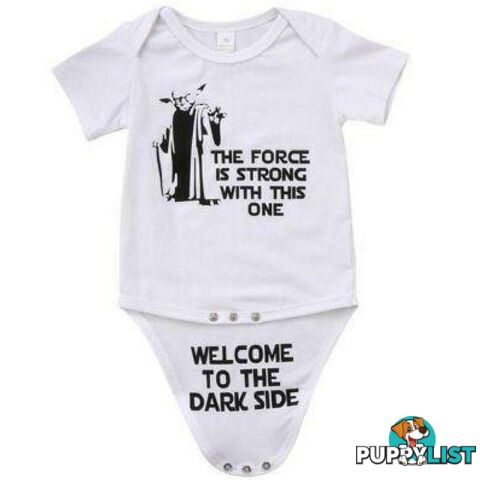 THE FORCE IS STRONG Romper