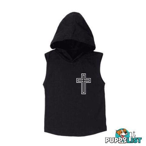 Respect Sleeveless Hoodie | White or Black