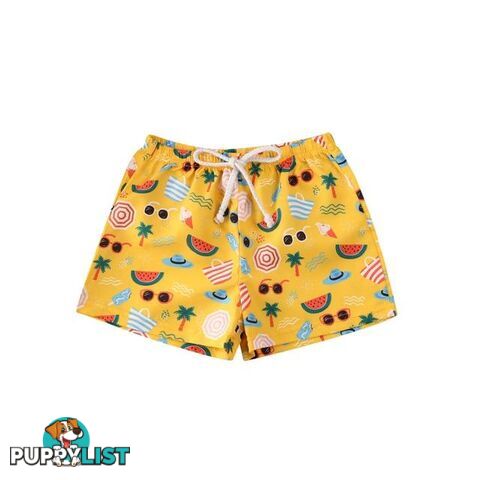 Pattern Swim Shorts