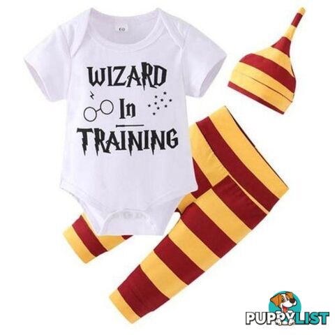 Wizard In Training Romper Set