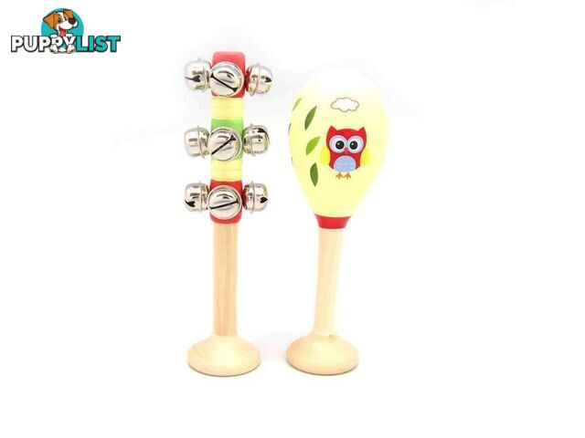 Owl Maraca Set