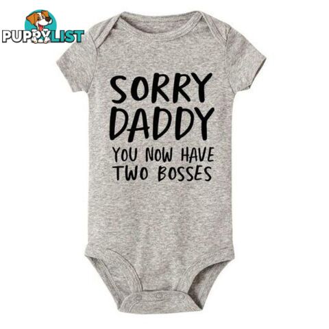 Sorry Daddy Romper