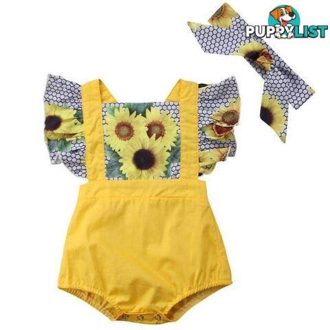 Sunflower Romper