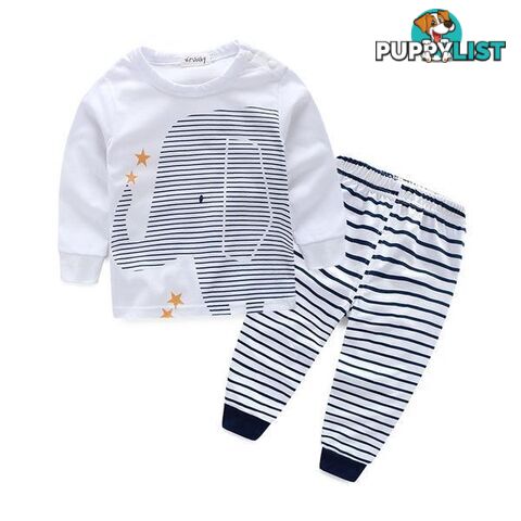 Striped Elephant Set