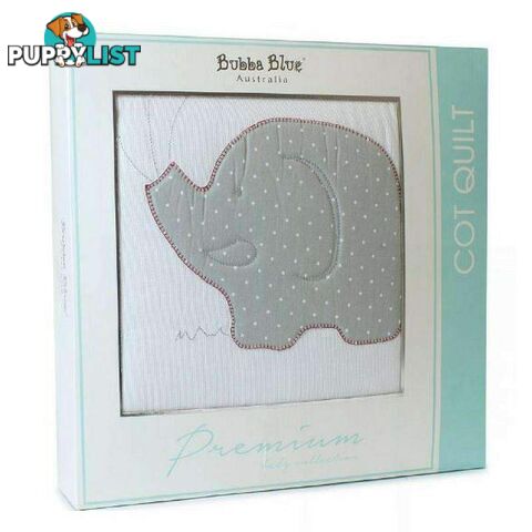 Petit Elephant Cot Quilt / Comforter