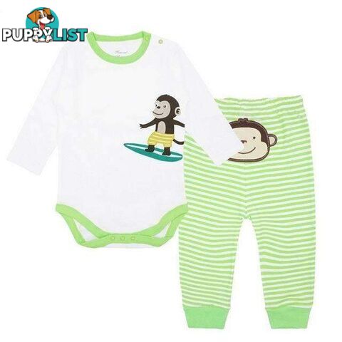 Monkey Romper Set