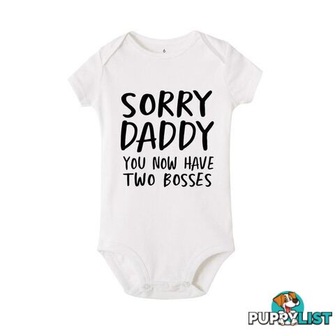 Sorry Daddy Romper