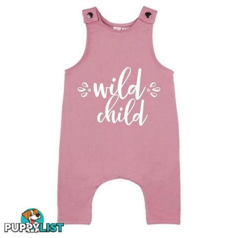 Wild Child Slouch Romper | Pink