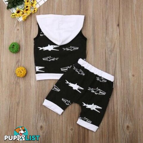 Shark Hoodie Set