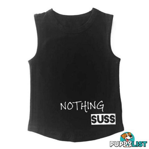 NOTHING SUSS TANK BLACK